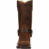 Durango Brown Harness Boot, DISTRESSED BROWN, D, Size 9.5 DB594